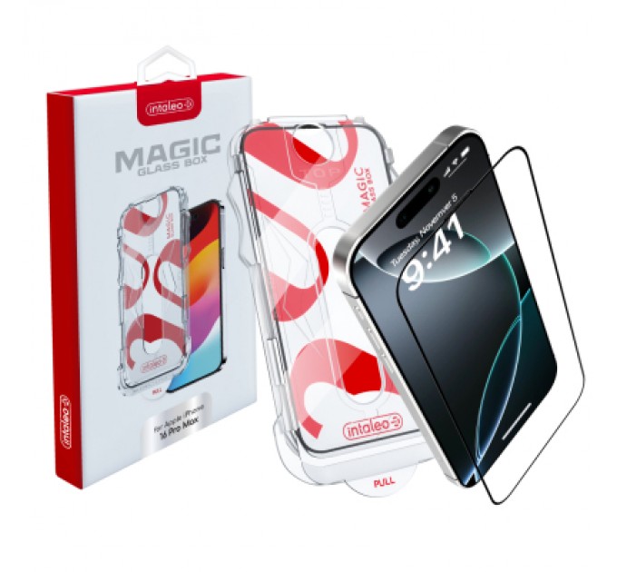 Intaleo Скло захисне Intaleo MagicBox Apple iPhone 16 PRO MAX (4820266742904)