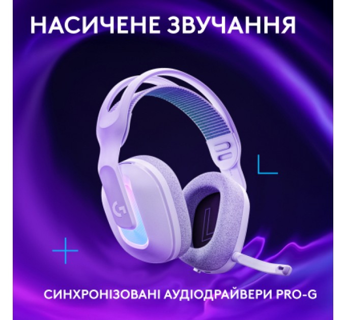 Logitech Навушники Logitech G522 Lightspeed Wireless Gaming Headset White (981-001550)
