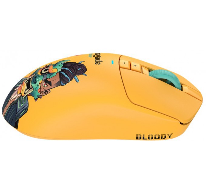 A4Tech Миша бездротова A4Tech Bloody R72 Ultra Renegade Sunset Yellow