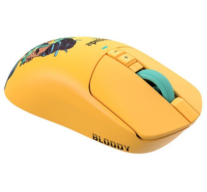 A4Tech Миша бездротова A4Tech Bloody R72 Ultra Renegade Sunset Yellow