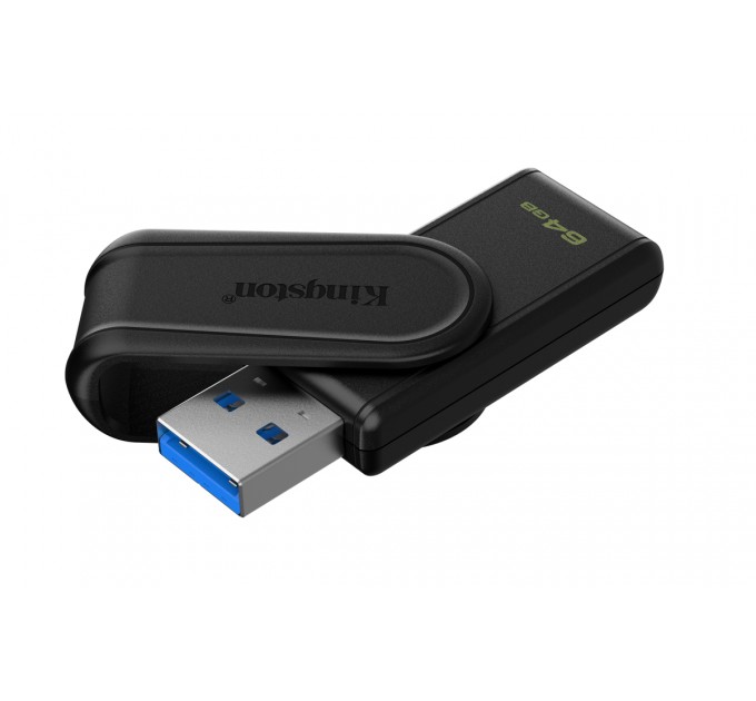 Kingston Флеш-накопичувач USB3.2 64GB Kingston DataTraveler Exodia S Black (DTXS/64GB)