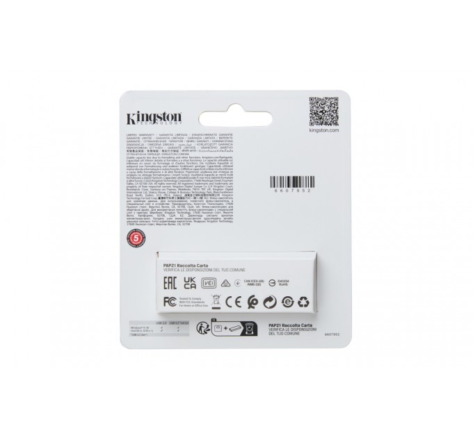 Kingston Флеш-накопичувач USB3.2 128GB Kingston DataTraveler Exodia S Black/Green (DTXS/128GB)