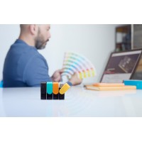 Флеш-накопичувач USB3.2 256GB Kingston DataTraveler Exodia S Black/Orange (DTXS/256GB)