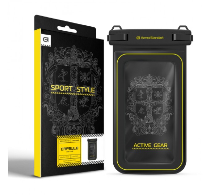 Armorstandart Чохол до мобільного телефона Armorstandart Waterproof Capsule Shell Black (ARM84419)