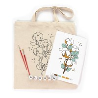Набір для творчості Rosa Talent екосумка-розмальовка, Бавовна, 38х42 см (4823098541196)