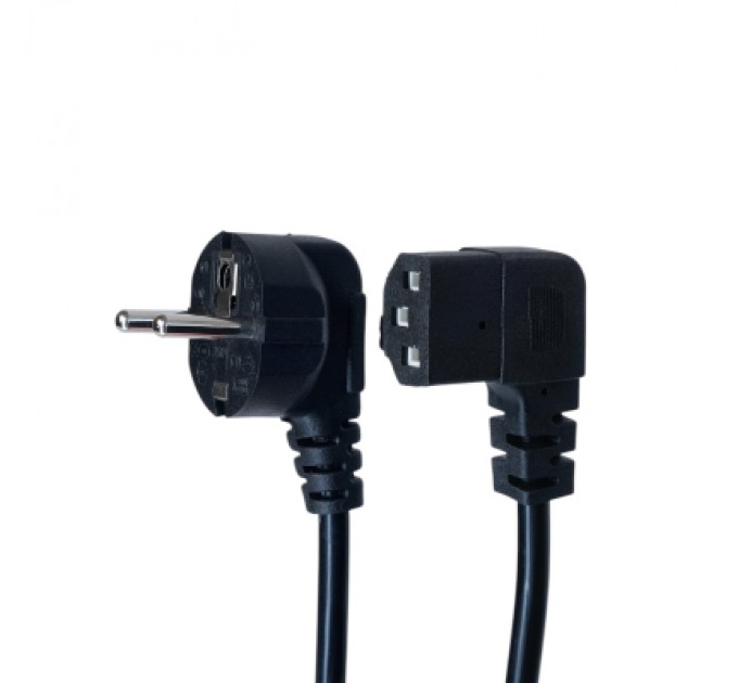 Armorstandart Кабель живлення C13 1.8m corner black Armorstandart (ARM73124)