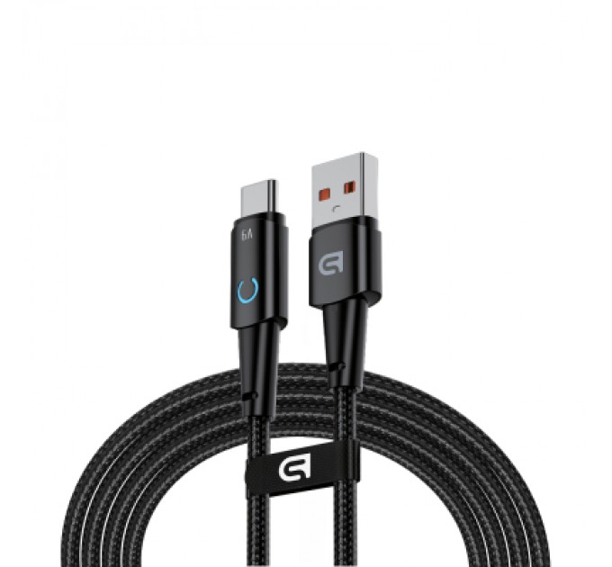 Armorstandart Дата кабель USB 2.0 AM to USB-C 1.2m 66W black Armorstandart (ARM75867)