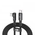 Дата кабель USB-C to USB-C 1.2m 90-degree 100W black Armorstandart (ARM75870)
