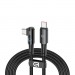 Дата кабель USB-C to USB-C 1.2m 90-degree 100W black Armorstandart (ARM75870)