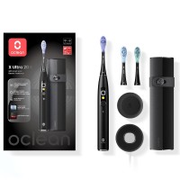 Розумна зубна електрощітка Oclean X Ultra 20 Set Electric Toothbrush Black (6970810557107)