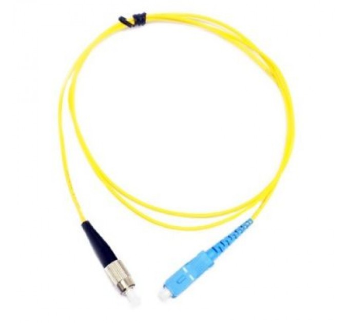 Eserver Оптичний патчкорд Eserver FC-SC SingleMode, Simplex, 1m (ES-SC-FC/UPC-1-SM-S)