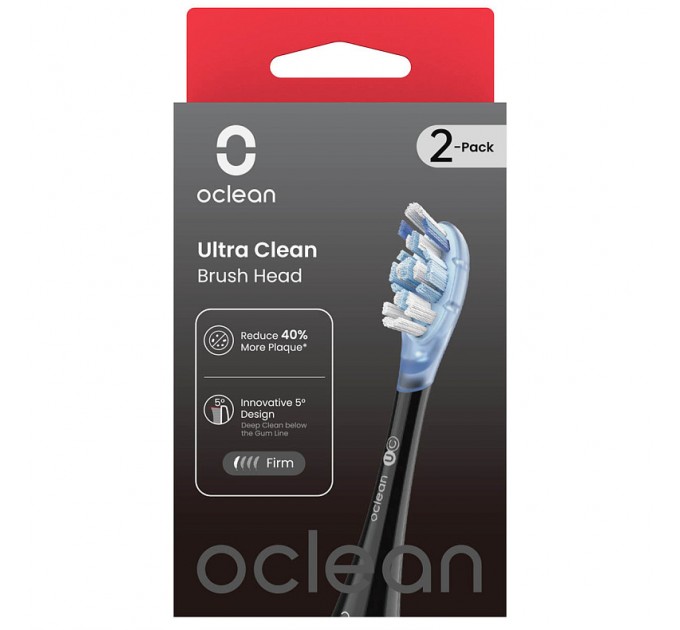 Oclean Насадка для зубної електрощітки Oclean Ultra White UW03 2 шт (6970810556995)