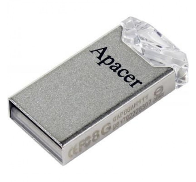USB флеш накопичувач Apacer 64GB AH111 Crystal USB 2.0 (AP64GAH111CR-1)