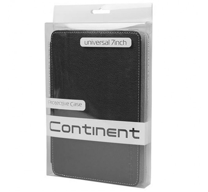 Continent Чохол-книжка Continent універсальний 7" Black (UTS-71BL)