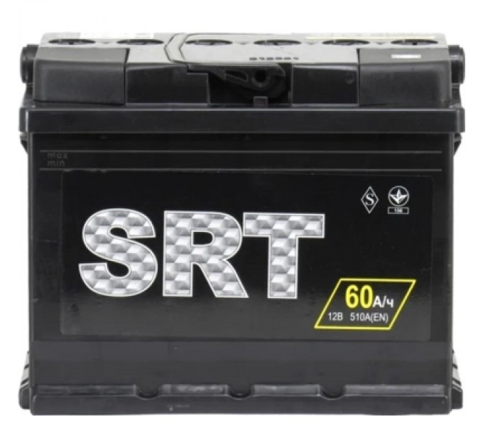 SRT Акумулятор автомобільний SRT 6СТ-60АЗ (0) (-/+) (L2) 510А 12V
