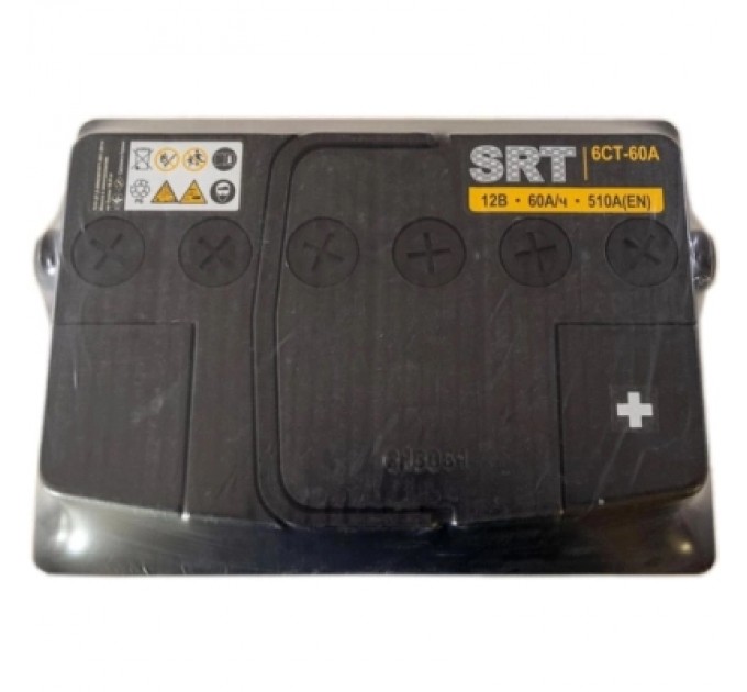 SRT Акумулятор автомобільний SRT 6СТ-60АЗ (0) (-/+) (L2) 510А 12V