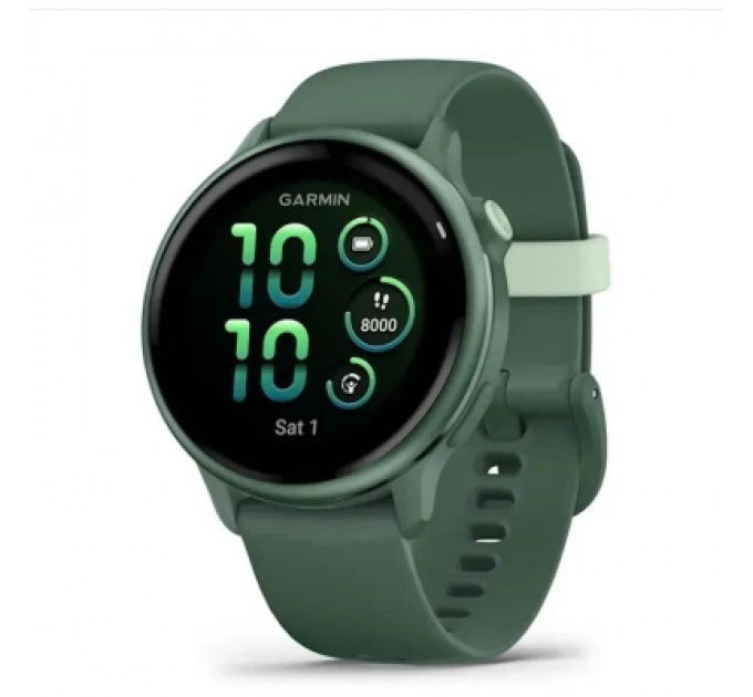 Garmin Смарт-годинник Garmin vivoactive 6, Jasper Green/J. Green Metallic, GPS смарт-годи (010-02985-02)