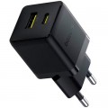 Baseus Зарядний пристрій Baseus Palm Fast Charger C+U 30W cluster black (P1011160A113-00)