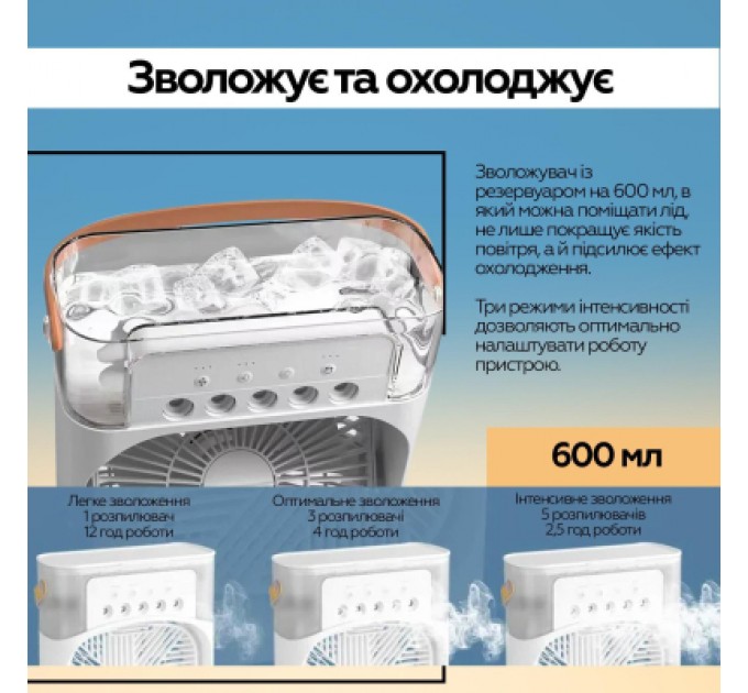 Вентилятор XoKo Mini Cooling Fan F1000 (XK-MC-F1000)