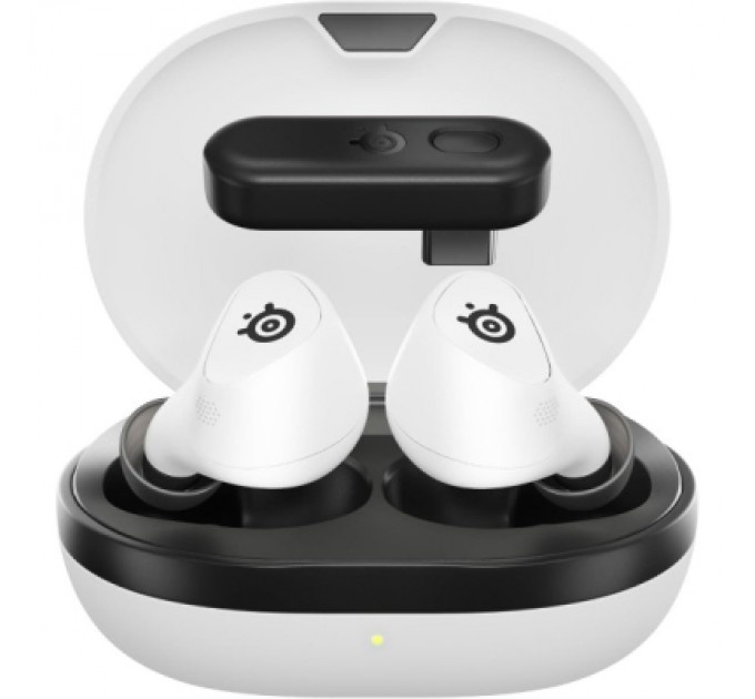 SteelSeries Навушники SteelSeries Arctis GameBuds Bluetooth White (61682)