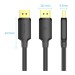 Vention Кабель Vention DisplayPort - DisplayPort (M/M), 2 м, Black (HAKBH)
