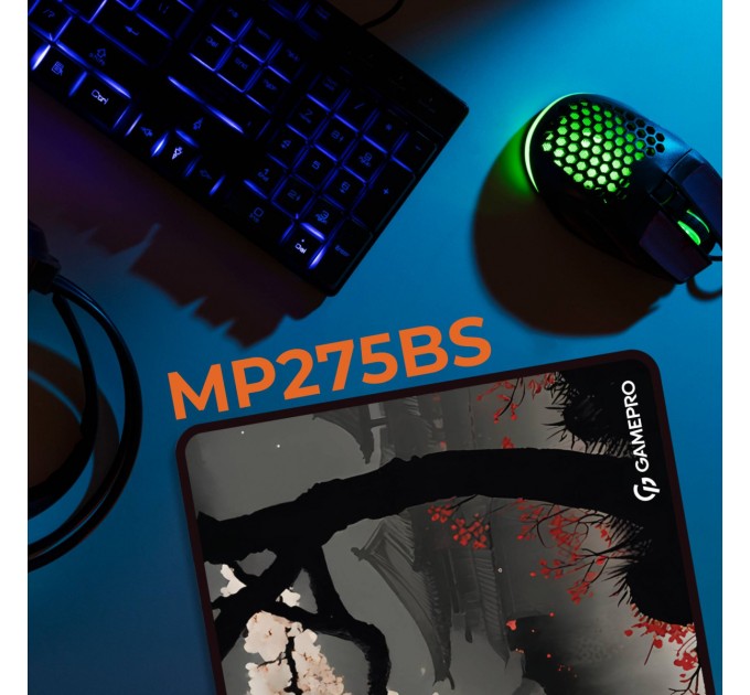 GamePro Килимок для мишки GamePro Speed/Control Black-Red (MP275BS)