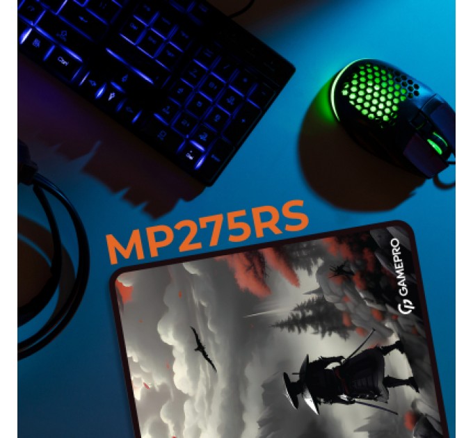 GamePro Килимок для мишки GamePro Speed/Control Black-Red (MP275RS)