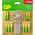 Gp Батарейка Gp AA * 12 + AAA * 12 Ultra Alcaline + fan (4891199233982)