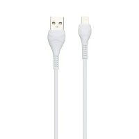 Кабель Hoco X37 Cool Power Charging USB - Lightning, 1 м, White (6931474710499)