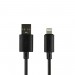 HOCO Кабель Hoco X88 Gratified USB - Lightning  (M/M), 1 м, Black (6931474783301)