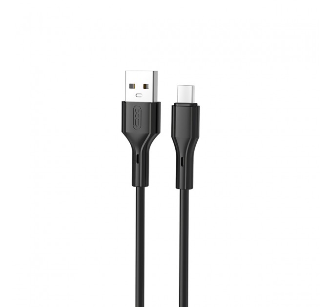 XO Кабель XO NB230-AC USB - USB Type-C (M/M), 1 м, Black (6920680833443)