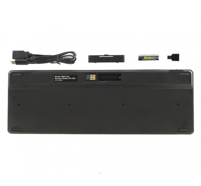 Клавіатура бездротова A4Tech FBK23 AS Black