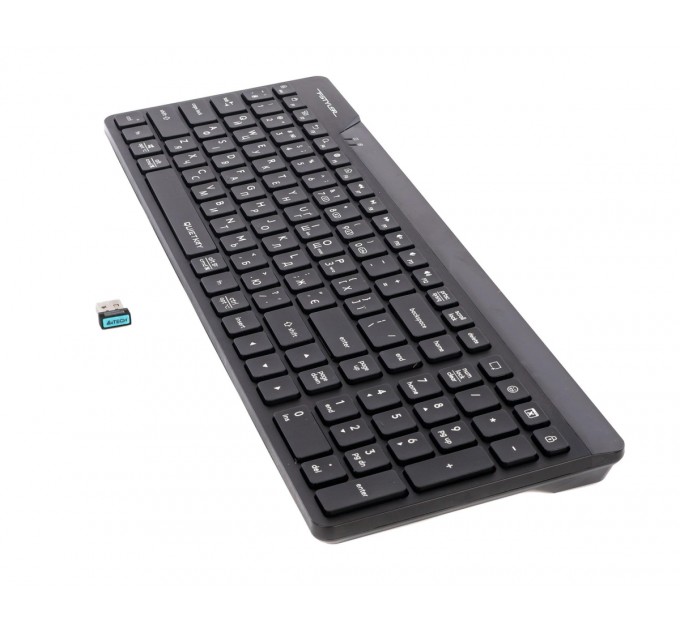 Клавіатура бездротова A4Tech FBK23 AS Black