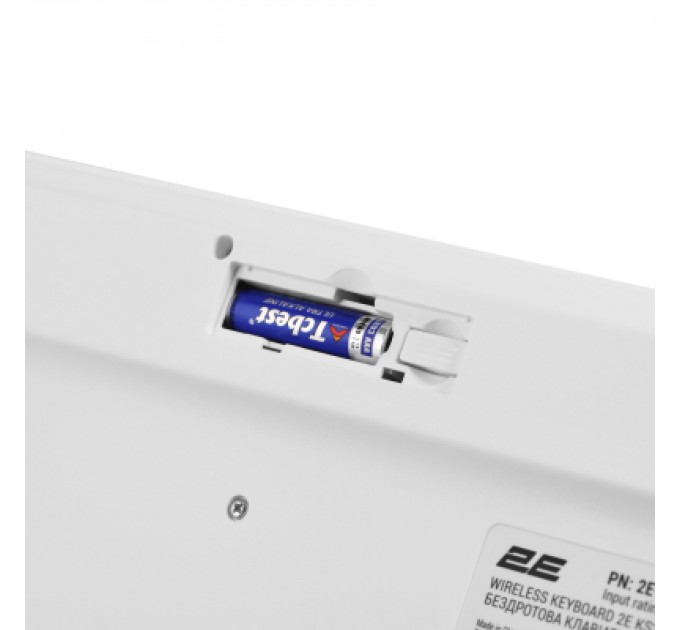 2E Клавіатура 2E KS260 106key Wireless UA White (2E-KS260WWH_UA)