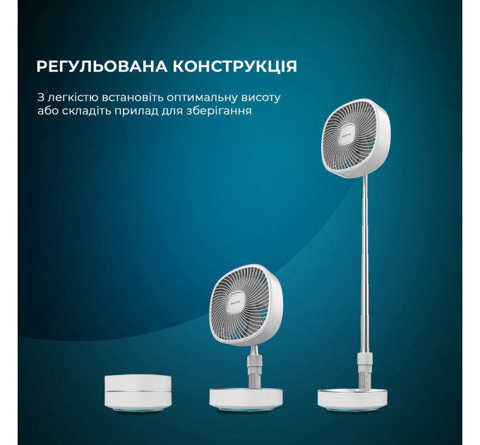Вентилятор Cecotec EnergySilence 1000 FoldAir Portable (CCTC-08361)