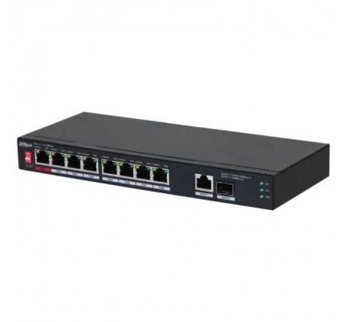Dahua Комутатор мережевий Dahua DH-PFS3110-8ET1GT1GF-96