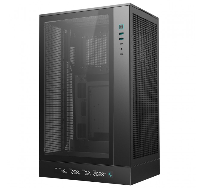 Deepcool Корпус DeepCool CH270 Digital Black (R-CH270-BKNDM0-G-1) без БЖ