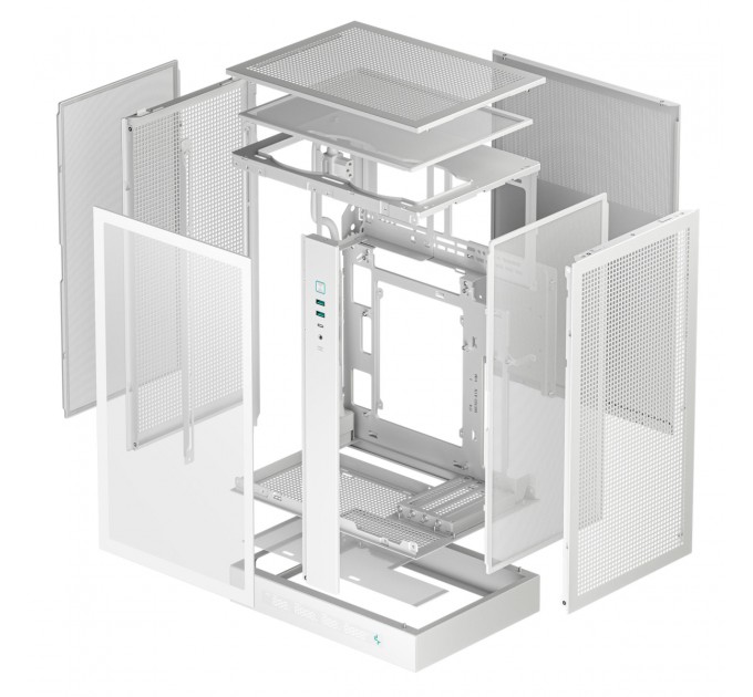 Deepcool Корпус DeepCool CH270 Digital White (R-CH270-WHNDM0-G-1) без БЖ
