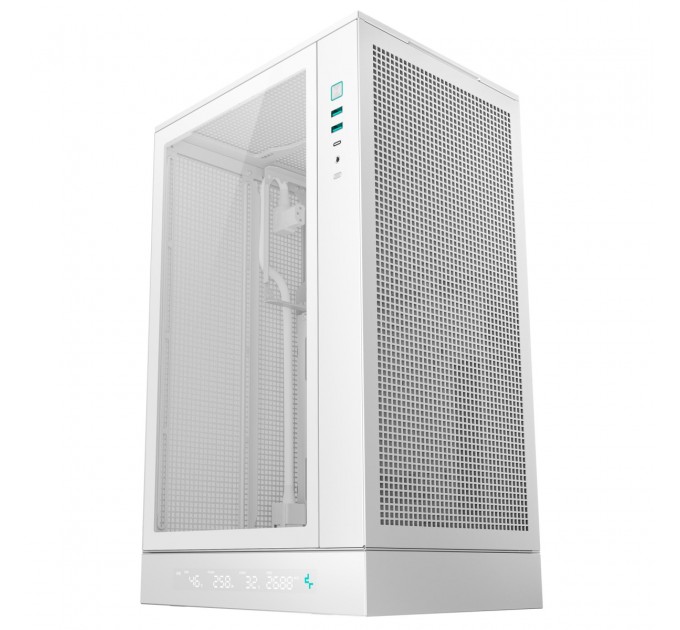 Deepcool Корпус DeepCool CH270 Digital White (R-CH270-WHNDM0-G-1) без БЖ