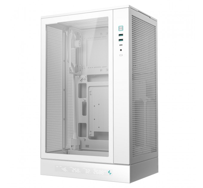 Deepcool Корпус DeepCool CH270 Digital White (R-CH270-WHNDM0-G-1) без БЖ