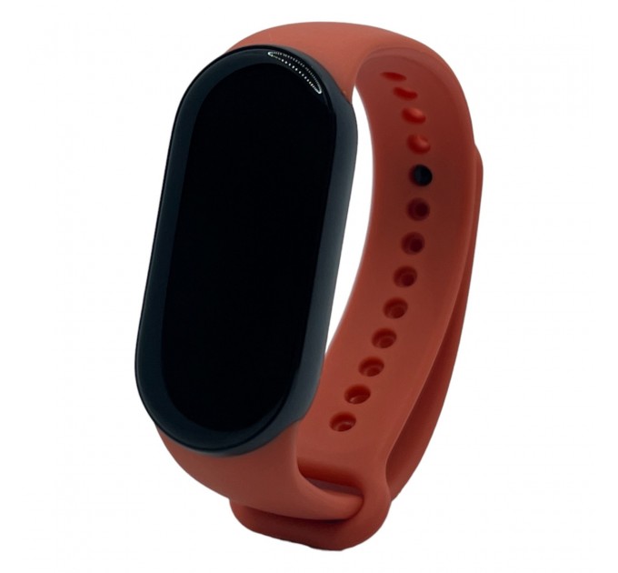 Силіконовий ремінець BeCover для Xiaomi Mi Smart Band 9 Apricot (711933)