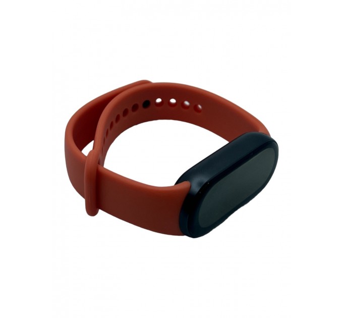 Силіконовий ремінець BeCover для Xiaomi Mi Smart Band 9 Apricot (711933)