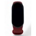 Силіконовий ремінець BeCover для Xiaomi Mi Smart Band 9 Dark Red (711943)