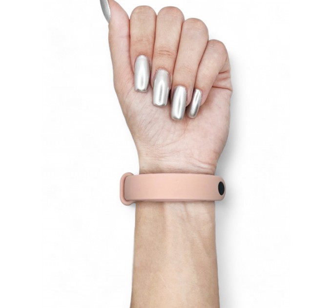 Силіконовий ремінець BeCover для Xiaomi Mi Smart Band 9 Grapefruit/Pink (711948)
