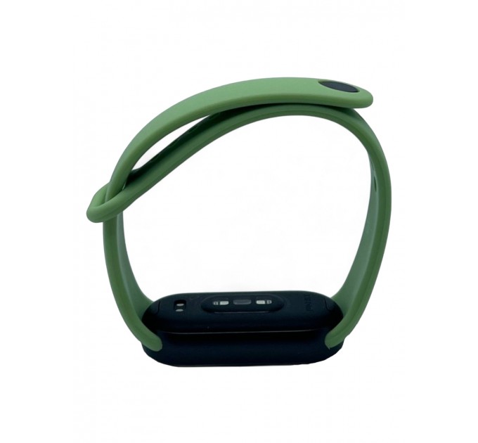 Силіконовий ремінець BeCover для Xiaomi Mi Smart Band 9 Light Green (711962)