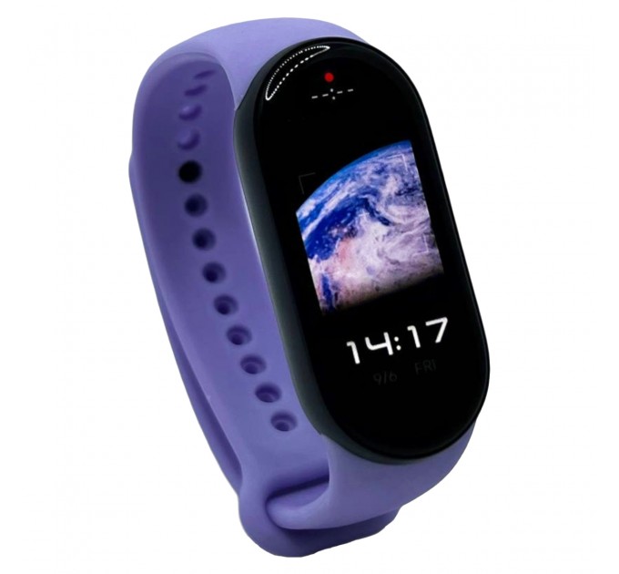 Силіконовий ремінець BeCover для Xiaomi Mi Smart Band 9 Light Purple (711963)