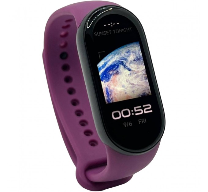 Силіконовий ремінець BeCover для Xiaomi Mi Smart Band 9 Purple (711952)