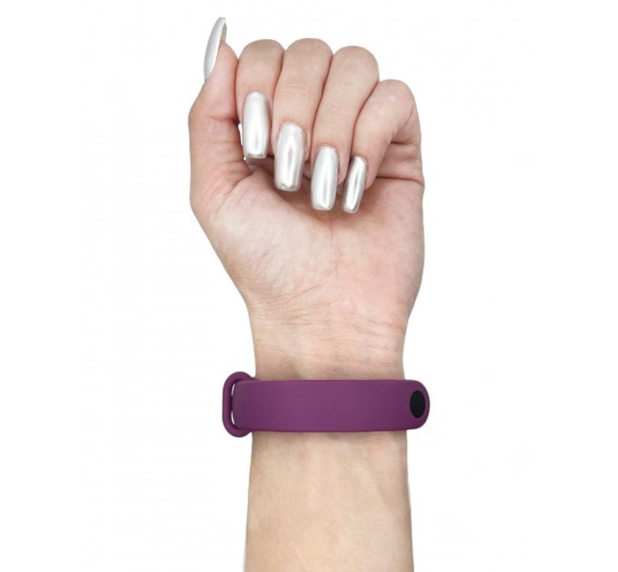 Силіконовий ремінець BeCover для Xiaomi Mi Smart Band 9 Purple (711952)