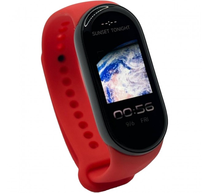 Силіконовий ремінець BeCover для Xiaomi Mi Smart Band 9 Red (711954)