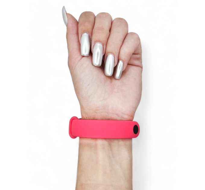 Силіконовий ремінець BeCover для Xiaomi Mi Smart Band 9 Rose Red (711968)